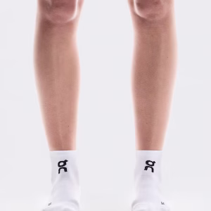 Core Run Sock Mid White 2P