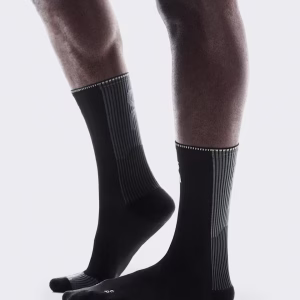 Performance Run Sock Black High