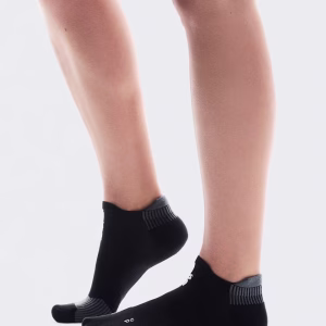 Performance Run Sock Low Black