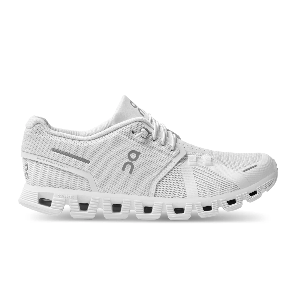 All White Shoes On Cloud 5