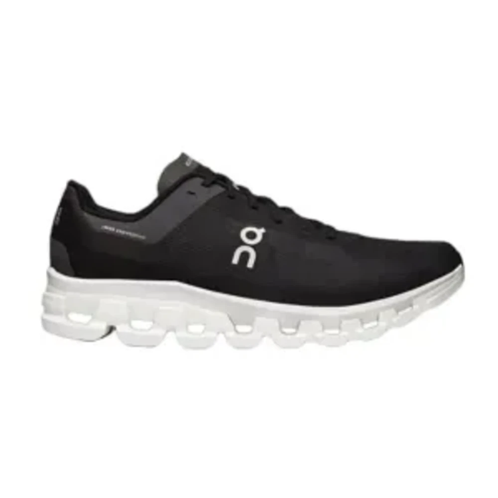 On Cloud 6 Black And White Shoes